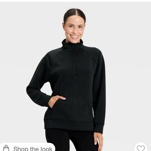 Women’s Airy Sleek Leggings Friendly Half Zip Sweatshirt-All in Motion